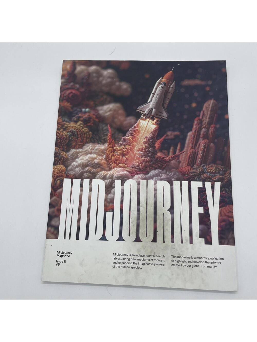 Midjourney Magazine Issue 11 V6 Space Shuttle